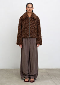 【HAVELESS】NUE FAUX SHEARLING JACKET