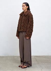 【HAVELESS】NUE FAUX SHEARLING JACKET