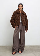 【HAVELESS】NUE FAUX SHEARLING JACKET
