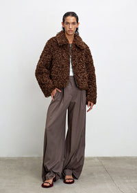 【HAVELESS】NUE FAUX SHEARLING JACKET