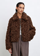 【HAVELESS】NUE FAUX SHEARLING JACKET