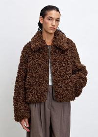 【HAVELESS】NUE FAUX SHEARLING JACKET