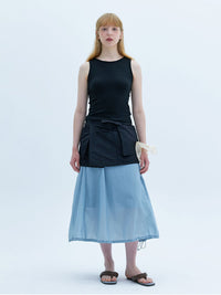 POP-UP WRAP SKIRT