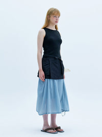 POP-UP WRAP SKIRT