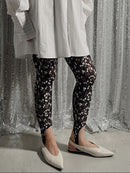 【PROVOKE design boutique】PRINT LACE STIRRUP TIGHT