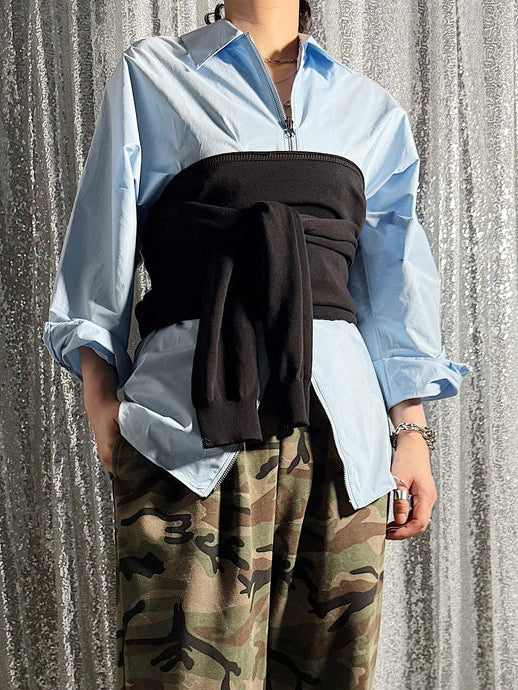 【PROVOKE design boutique】2WAY BOATNECK PULLOVER