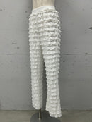 【PROVOKE design boutique】FRILL PANTS