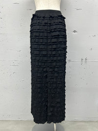 【PROVOKE design boutique】FRILL MAXI SKIRT