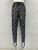 【PROVOKE design boutique】PRINT LACE STIRRUP TIGHT