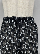 【PROVOKE design boutique】PRINT LACE STIRRUP TIGHT