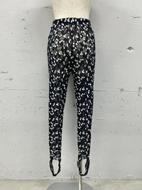 【PROVOKE design boutique】PRINT LACE STIRRUP TIGHT