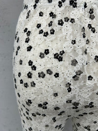 【PROVOKE design boutique】PRINT LACE STIRRUP TIGHT