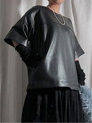 FAKE LEATHER T