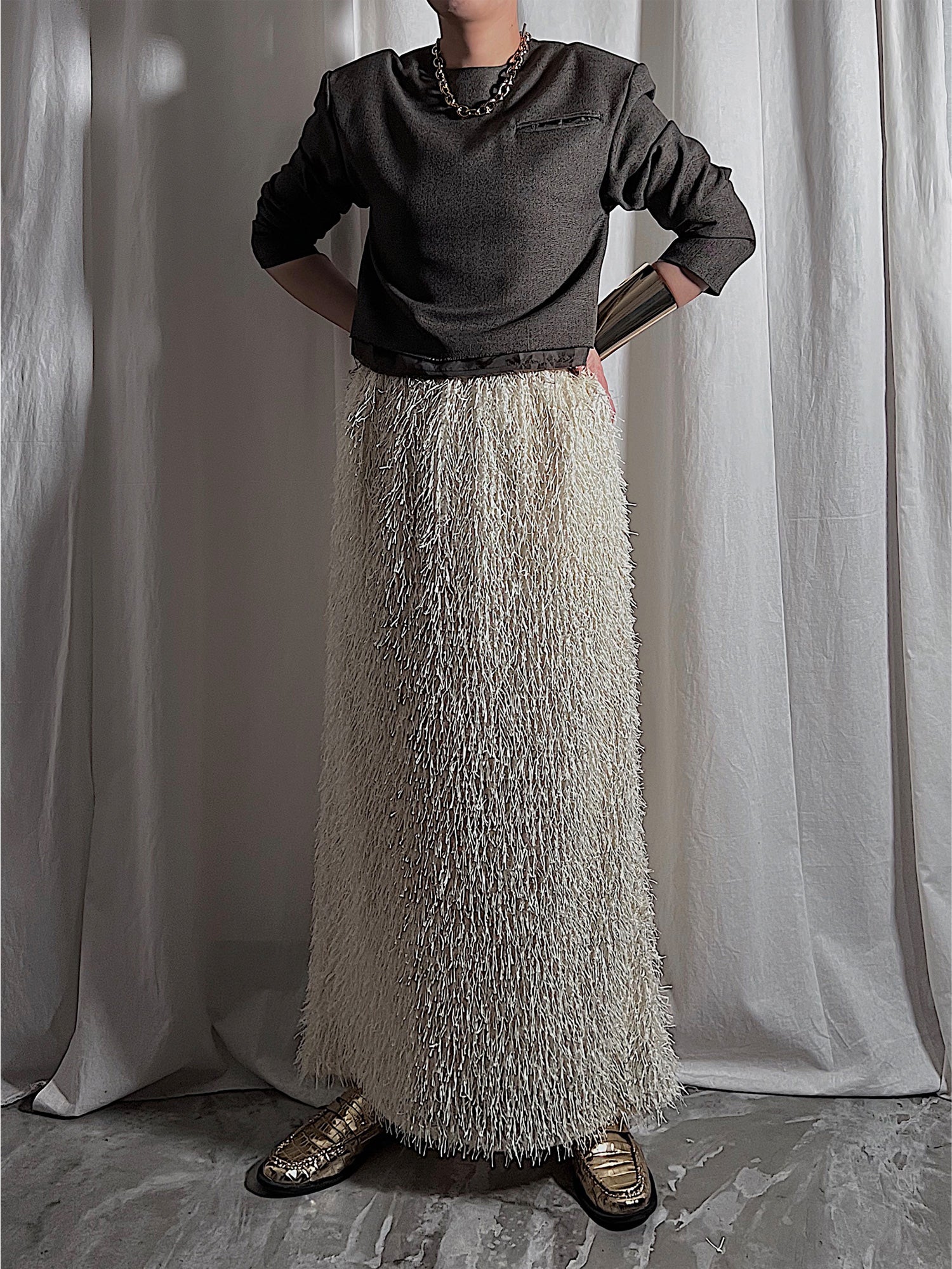 FUSA-FUSA TIGHT SKIRT