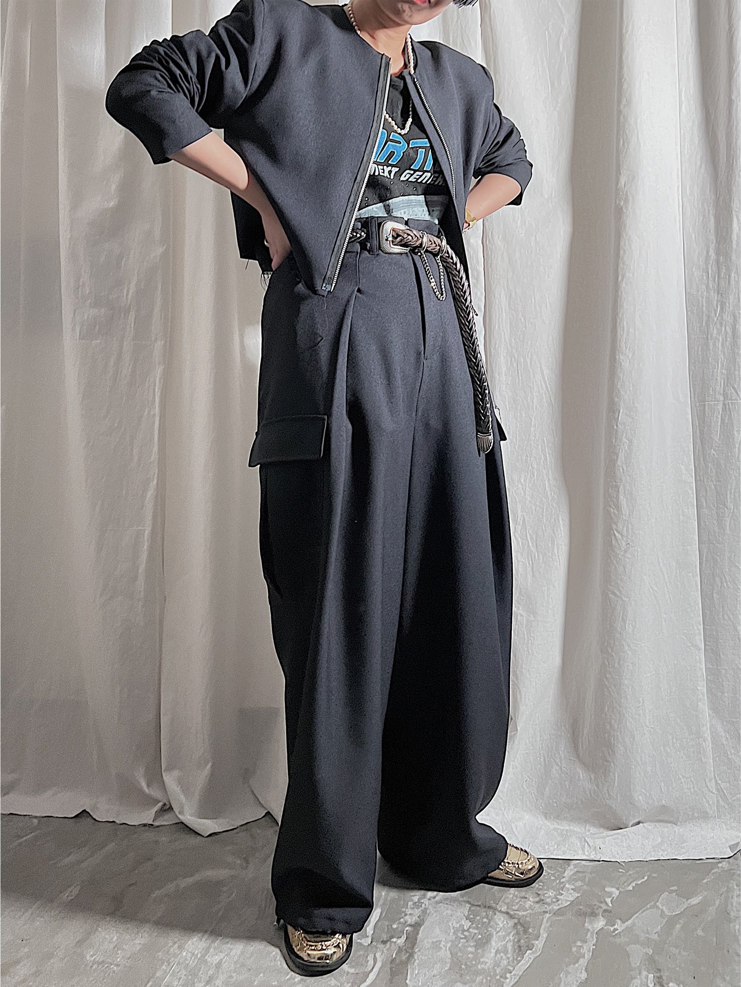 TUCK CARGO PANTS