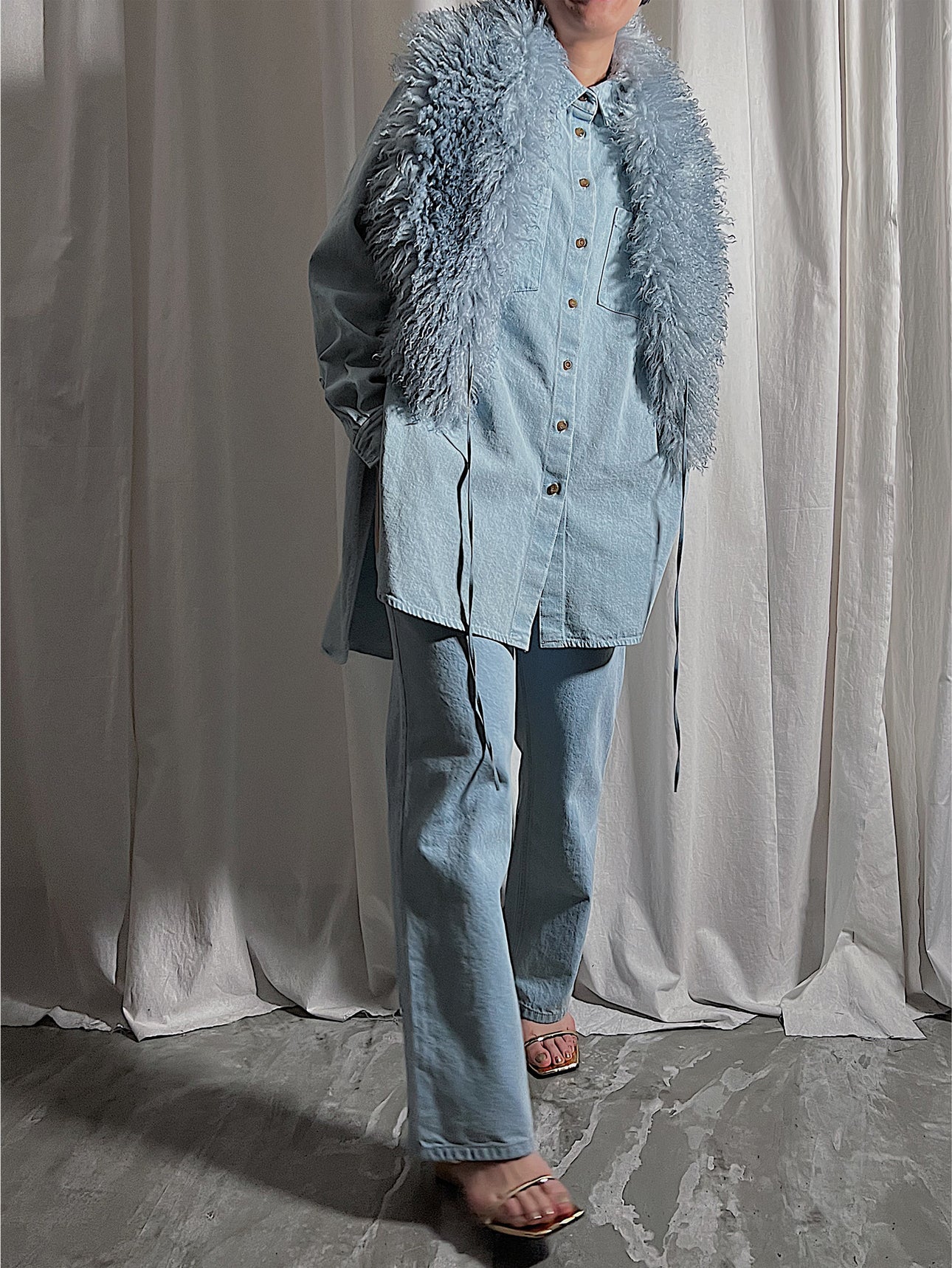 FAKEFUR CAPE