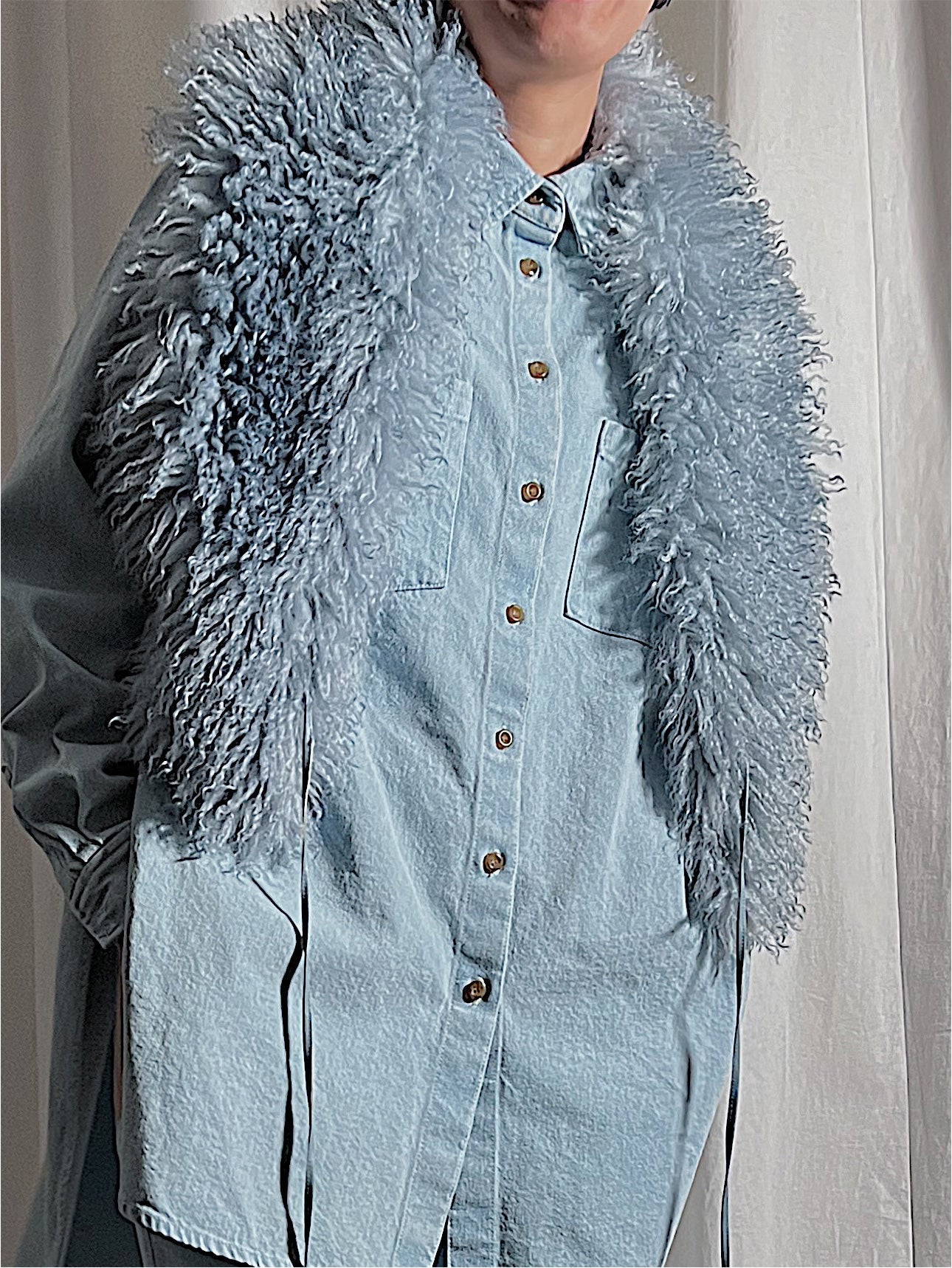 FAKEFUR CAPE