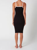 CONTRAST NAOMI DRESS