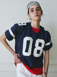 【GREEN BUTTER】NO.08 RUGBY TEE