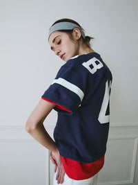 【GREEN BUTTER】NO.08 RUGBY TEE