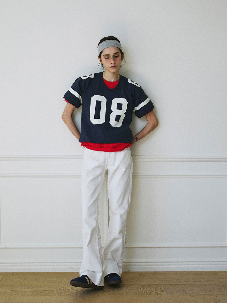 【GREEN BUTTER】NO.08 RUGBY TEE