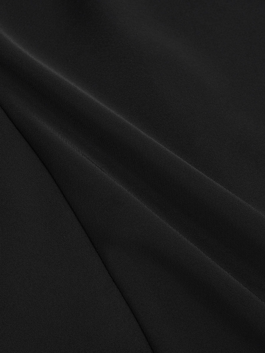 【GREEN BUTTER】SILKY LACE SLIP MINI DRESS