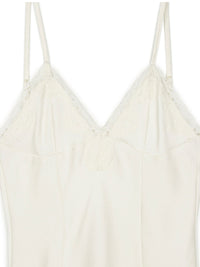 【GREEN BUTTER】SILKY LACE SLIP MINI DRESS