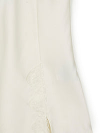 【GREEN BUTTER】SILKY LACE SLIP MINI DRESS