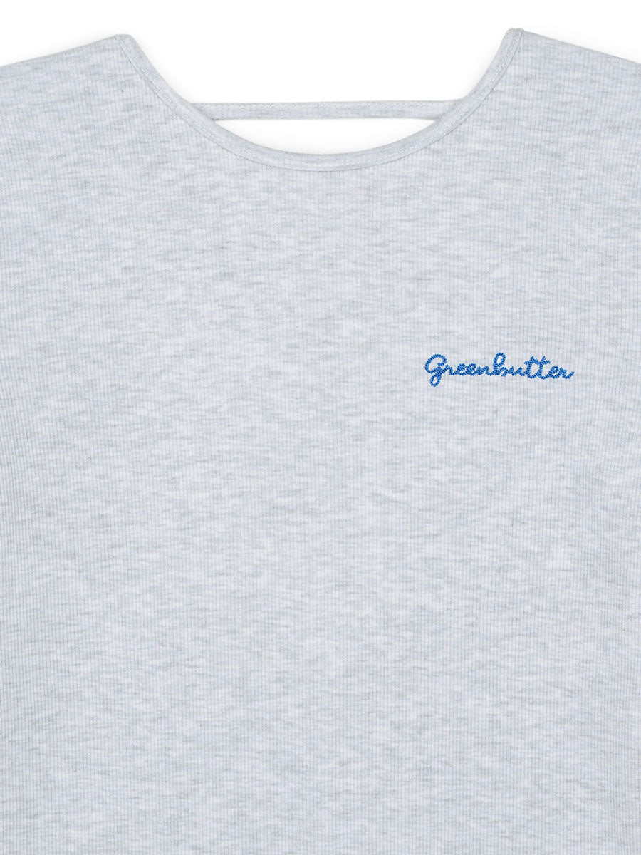 【GREEN BUTTER】THREE-QUARTER SLEEVE TEE