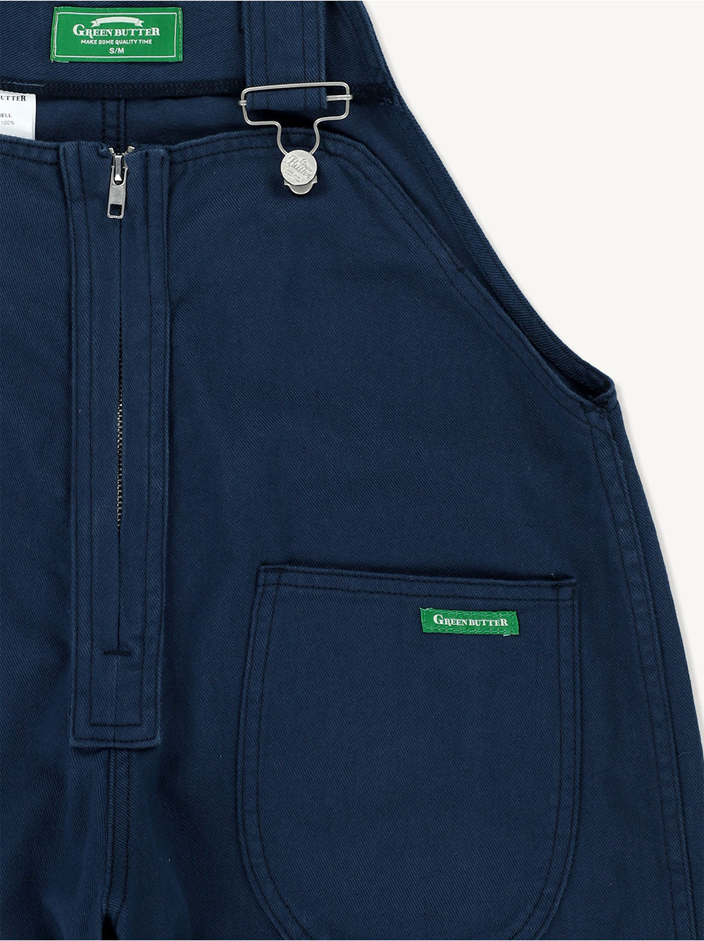 オールインワン・サロペット [GREEN BUTTER] Zipper Overall pants : 2color 韓国人気ブランド GREEN BUTTER グリーン バター